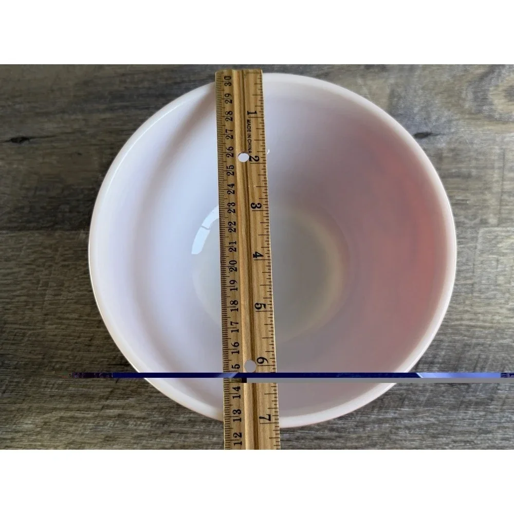 Vintage Pyrex Autumn Harvest Wheat Mixing Bowl #402 - 1.5 qt. Burnt Orange Color - Picture 7 of 10